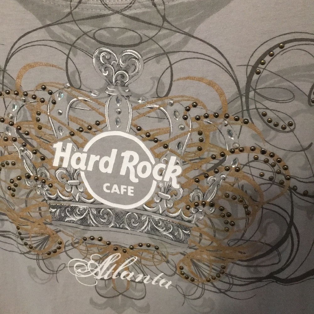 Gorgeous XL BLING Atlanta Graphic T Hard Rock Cafe